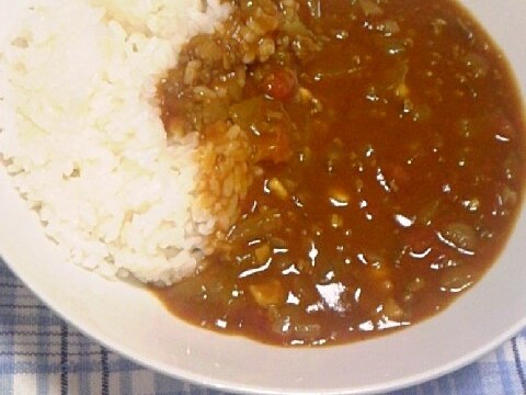 簡単！トマト缶deカレーライス♪